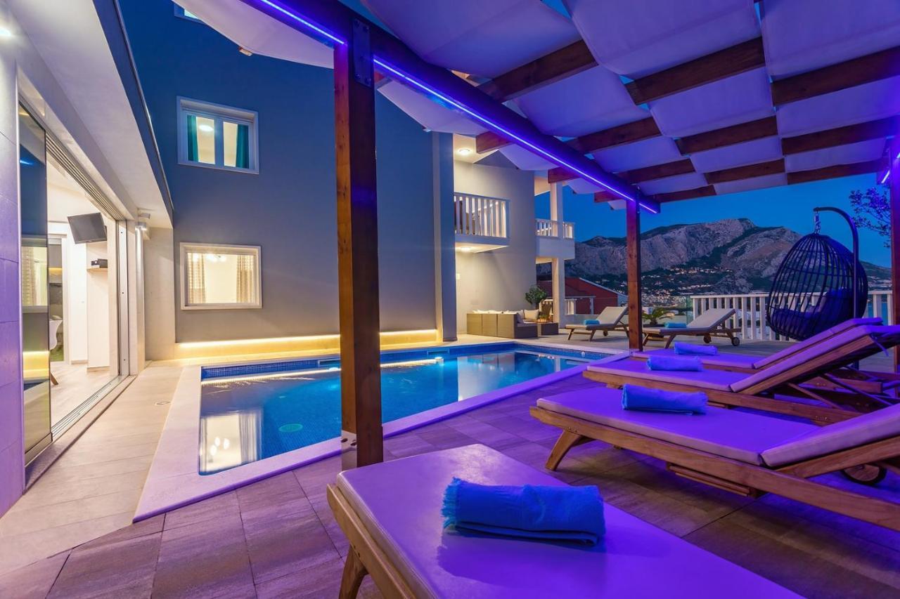 Villa Matan - Only 200M From The Sandy Beaches, Private 28M2 Pool Omiš Kamer foto
