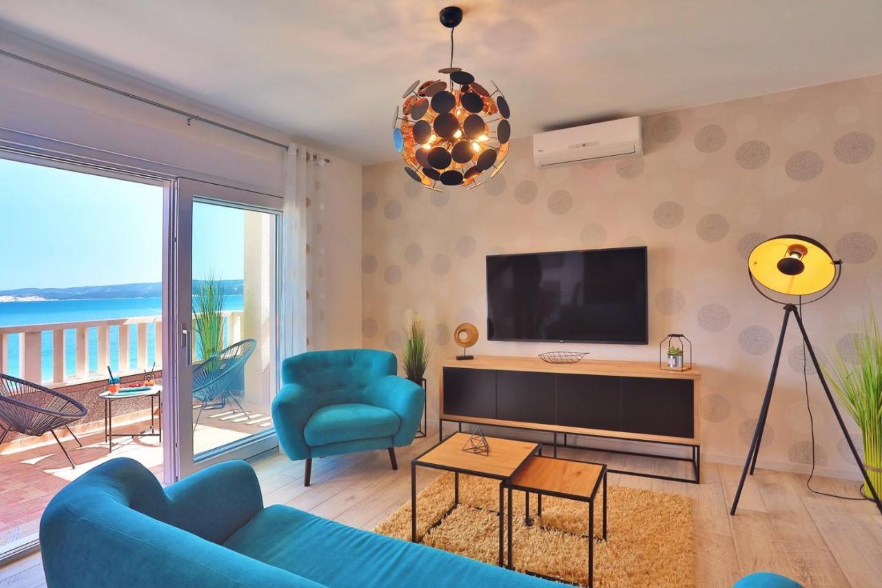 Villa Matan - Only 200M From The Sandy Beaches, Private 28M2 Pool Omiš Buitenkant foto